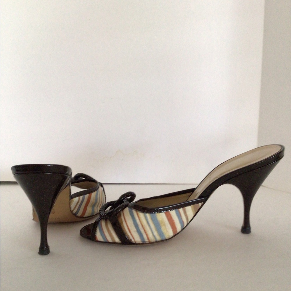 🔥🔥 50%. OFF 🔥🔥.  JOAN & DAVID       MULTICOLORED MULES